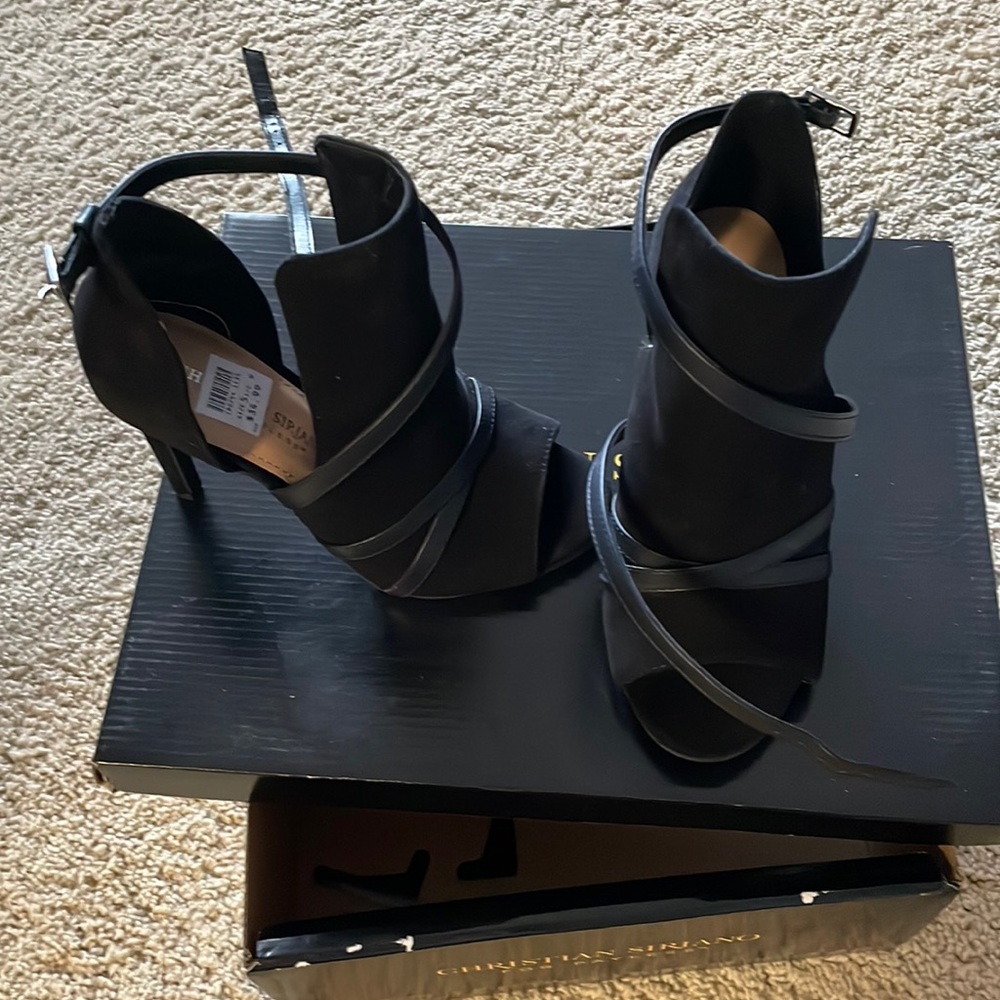 Beautiful Black Suede Cutouts